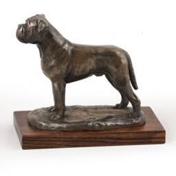 Bullmastiff, Dog Wooden Base Statue, Limited Edition, Artdog - thumbnail 3
