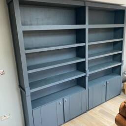 The Wotton Handcrafted Bookcase Library Booknook Storage Cabinet - thumbnail 4