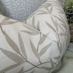 Handmade Country Side Home Cushion Cover - Laura Ashley Fabric With Leaf Design - thumbnail 3