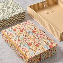 Decorative Fabric Box File - thumbnail 2