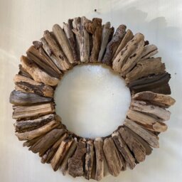 Driftwood Wreath, Rustic Home Decor, Beach Vacation Home, Christmas Wreath, Front Door, Door Wreath - thumbnail 2