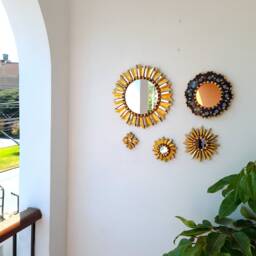 "Peruvian Mirrors ""Blue Sun" - thumbnail 4