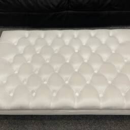 Handmade Extra Large Chesterfield Velvet Footstool Coffee Table - thumbnail 4