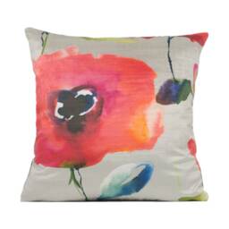 Voyage - Nerissa Velvet Grenadine Chic Modern Floral Cushion Cover Handmade Throw Pillow Designer Home D??cor - thumbnail 2