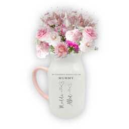 Mothers Day Gift, Personalised Vase, Nanny Gifts, Gifts For Her, Grandma Ceramic Nan Flower Vase, Custom - thumbnail 2