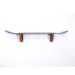 Recycled Skateboard Wall Shelf Handmade Maple Plywood Brackets - thumbnail 2