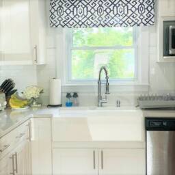 Elegant Regal Blue Valance - Kitchen, Dining, Or Bedroom Light Home Decor - Premier Prints Window Treatments - Straight Wavy Style - thumbnail 3