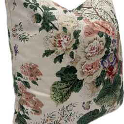 Lee Jofa Althea Blush Chintz Cotton Cushion Cover Pillow Double Sided - thumbnail 3