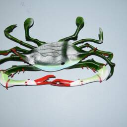 Crab 3D Picture Sea Art - Leather Wall Hanging This One Available Now - thumbnail 4