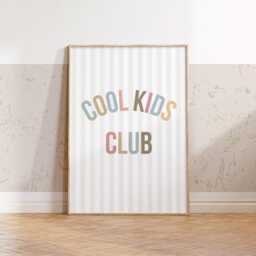 Childrens Cool Kids Wall Poster For Bedroom, Nursery Or Playroom, Positive Affirmation Print Childs Room - thumbnail 3