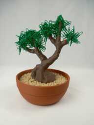 Bonsai Paperclip Holder - Desk Organizer With Hidden Storage - thumbnail 1