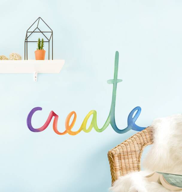 Create - Fabric Wall Decal Color Story Mej - image 1