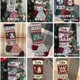 2026 - Hand Knit Heirloom Holiday/Christmas Stockings - thumbnail 2