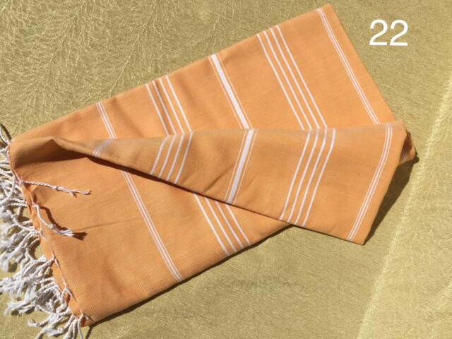Cotton Turkish Beach Towel Traditional Peshtamal Bath Pool Travel - image 1