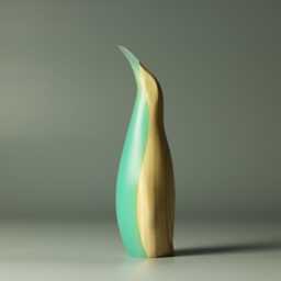Duo Penguin Sculpture - S(208 - thumbnail 1