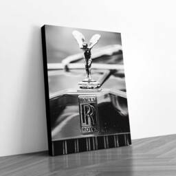 Rolls Royce - Canvas - Motivation Entrepreneur Success Art Wall Decor Large Painting Luxury Car - thumbnail 2