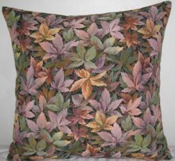 "Leaf Decorative Pillow Cover-In 20""x20" - thumbnail 1
