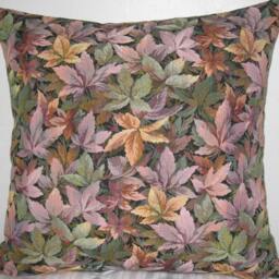 "Leaf Decorative Pillow Cover-In 20""x20" - thumbnail 2