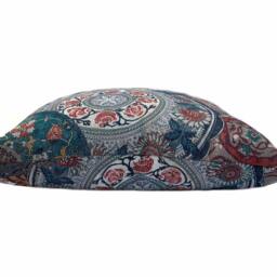 G.p & J Baker Imari Teal Double Sided Cushion Cover Pillow - thumbnail 4
