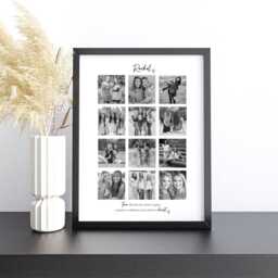 Personalised Gifts For A Friend, Best Friend Birthday, Work Bestie Picture Frame, Bestfriend Gifts, Photo Bff