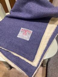Harris Tweed Blanket, Mini Blanket 148 cm Width X 100cm Length - thumbnail 1