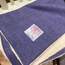 Harris Tweed Blanket, Mini Blanket 148 cm Width X 100cm Length - thumbnail 3