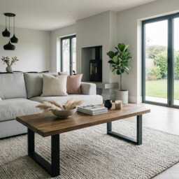 Handmade Antique Oak Coffee Table - Solid Wood, Custom 80-180cm, Made To Order in Somerset, Free UK Delivery - thumbnail 2