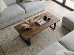 Handmade Antique Oak Coffee Table - Solid Wood, Custom 80-180cm, Made To Order in Somerset, Free UK Delivery