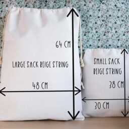 Retro Sixties Campervan Christmas Sack Or Stocking - Personalised Gift Bag, Different Colour Options - thumbnail 2