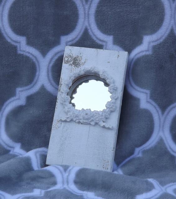 Petite Salvage Wood Mirror - image 1