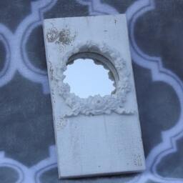 Petite Salvage Wood Mirror - thumbnail 2