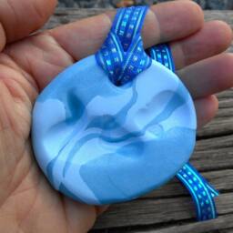It's A Boy, Pregnancy Reveal Ornament, Baby Clay New Mother Gift, On The Way, Polymer Ornament, Expectant - thumbnail 2