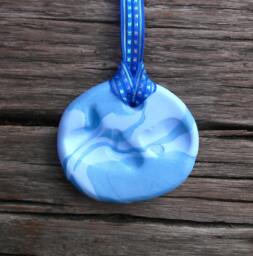 It's A Boy, Pregnancy Reveal Ornament, Baby Clay New Mother Gift, On The Way, Polymer Ornament, Expectant - thumbnail 1