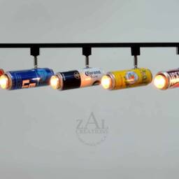 Beer Can Track Lighting Fixture. Lights With Track. Aluminum Beer 24 Oz. Spot Light - thumbnail 2