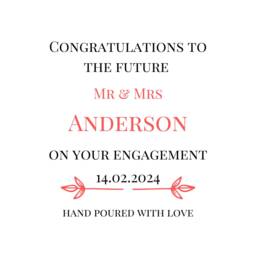 Couple Engagement Candle Candles Gift Gifts Present Mug Bag Box - thumbnail 4