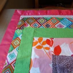 Animal Muppet Quilted Blanket With Bright Happy Colors & Appliqued Awesomeness - thumbnail 3