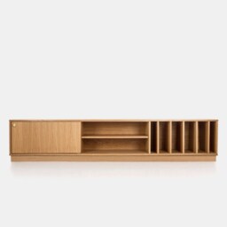 Mid-Century Sideboard, Dresser, Commode, Credenza Made Of Oak Vaneer - Livlo D-S18 - thumbnail 1