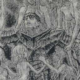 Berserk Manga Woven Tapestry Blanket - Black White Anime Wall Hanging 100% Cotton Throw - thumbnail 4