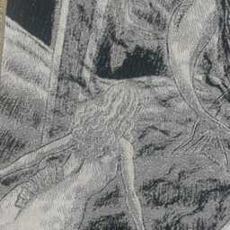 Berserk Manga Woven Tapestry Blanket - Black White Anime Wall Hanging 100% Cotton Throw - thumbnail 3