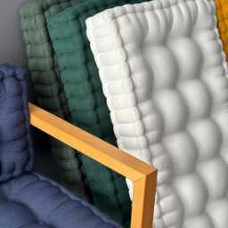 Custom Window Seat Cushion - Floor Pillow - thumbnail 4