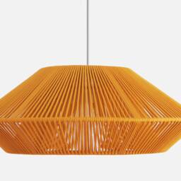 Modern Handcrafted Rope Ceiling Pendant Lamp - Contemporary Style. Made By Really Nice Lamps - thumbnail 3