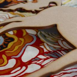 "Unfinished, Wooden, Horse, Diy Craft, Unpainted For Wall Decor, Wreath, Room, Avaiable From 1"" To 42" - thumbnail 3
