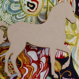 "Unfinished, Wooden, Horse, Diy Craft, Unpainted For Wall Decor, Wreath, Room, Avaiable From 1"" To 42" - thumbnail 2