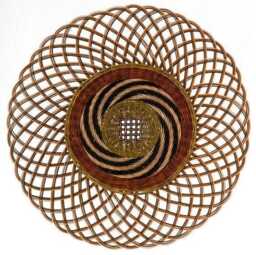 Woven Wall Art, Flower Of Life Modern Wall Art, For The Mandala - thumbnail 1