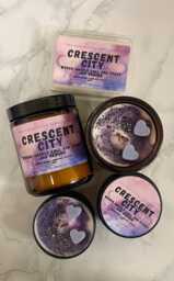 Crescent City Candle - Merch Fan Parody Booktok Fantasy Romance Gift Romantasy Bookshelf Decor