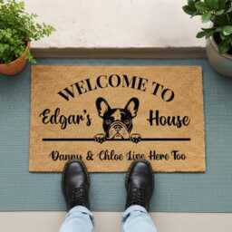 Best Selling Custom Dog Breed Welcome Mat - Doormat For Canine Enthusiasts Customized Owner Gift Rug - thumbnail 1