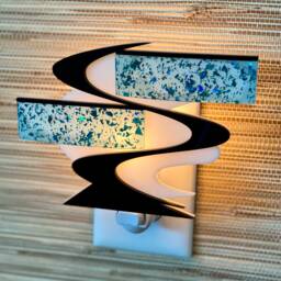 "Mid Century Modern Night Light ""Z Lux" - thumbnail 1