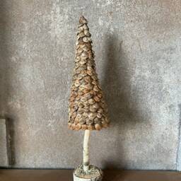 Natural Christmas Tree, Rustic Eco Fresh Mini Pine Cone Tree - thumbnail 4