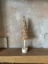 Natural Christmas Tree, Rustic Eco Fresh Mini Pine Cone Tree
