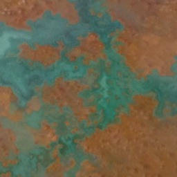 Hammered Copper With Green Patina Coffee Table, Epoxy Finish Decor, Handmade, Knoechel, Retro, Urban, Living Room, Bespoke, Hand Crafted - thumbnail 4